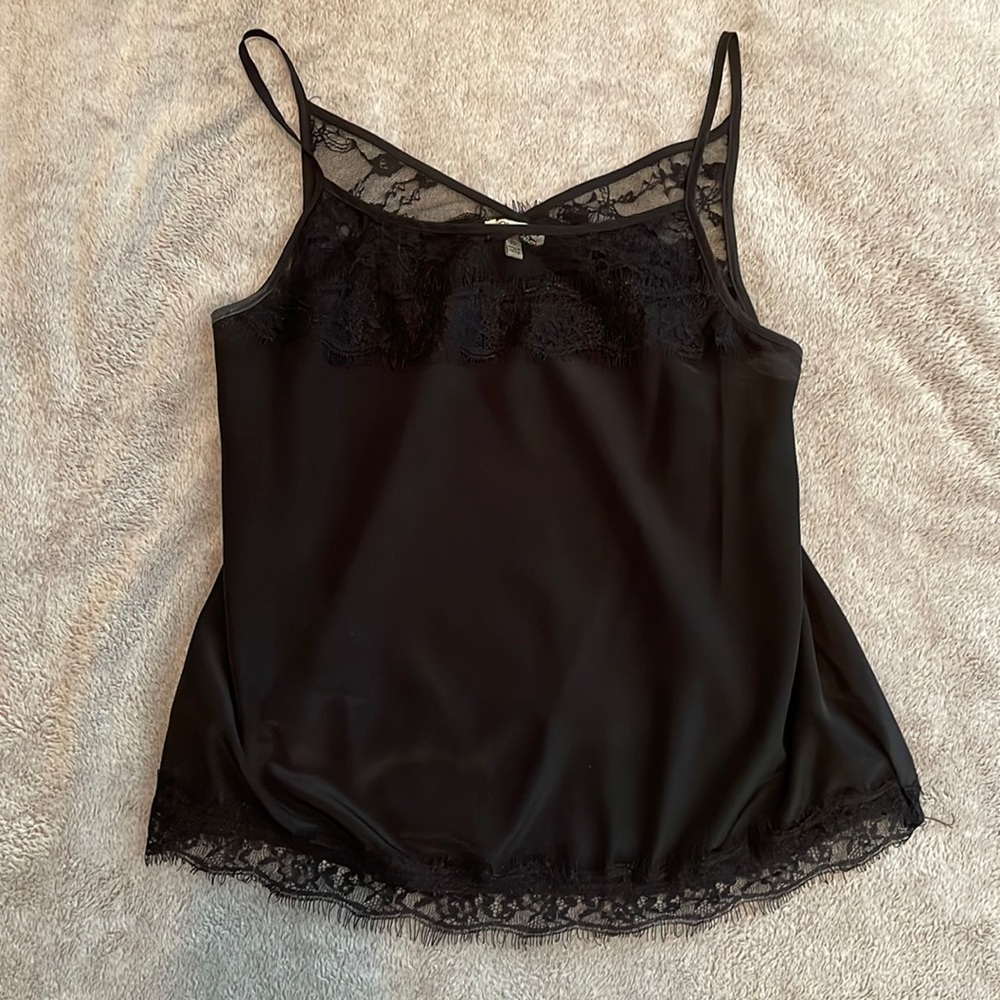 Lily Star satin tank top, size XS